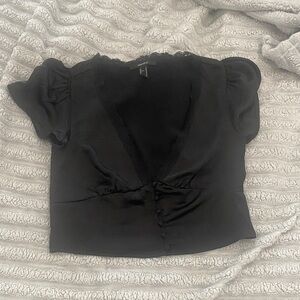 Elegant Black Women's Top
